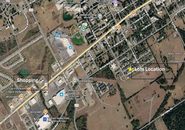Photo 2 of Land for sale at Lots 6 8 Hillsdale Ave, Corsicana, TX 75110 | MLS# 21341515 | Listing updated on 2026-07-25