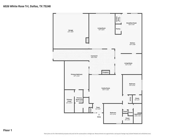 Photo 39 of Single family home for sale at 6026 White Rose Trl, Dallas, TX 75248 | MLS# 21341524 | Listing updated on 2026-08-20