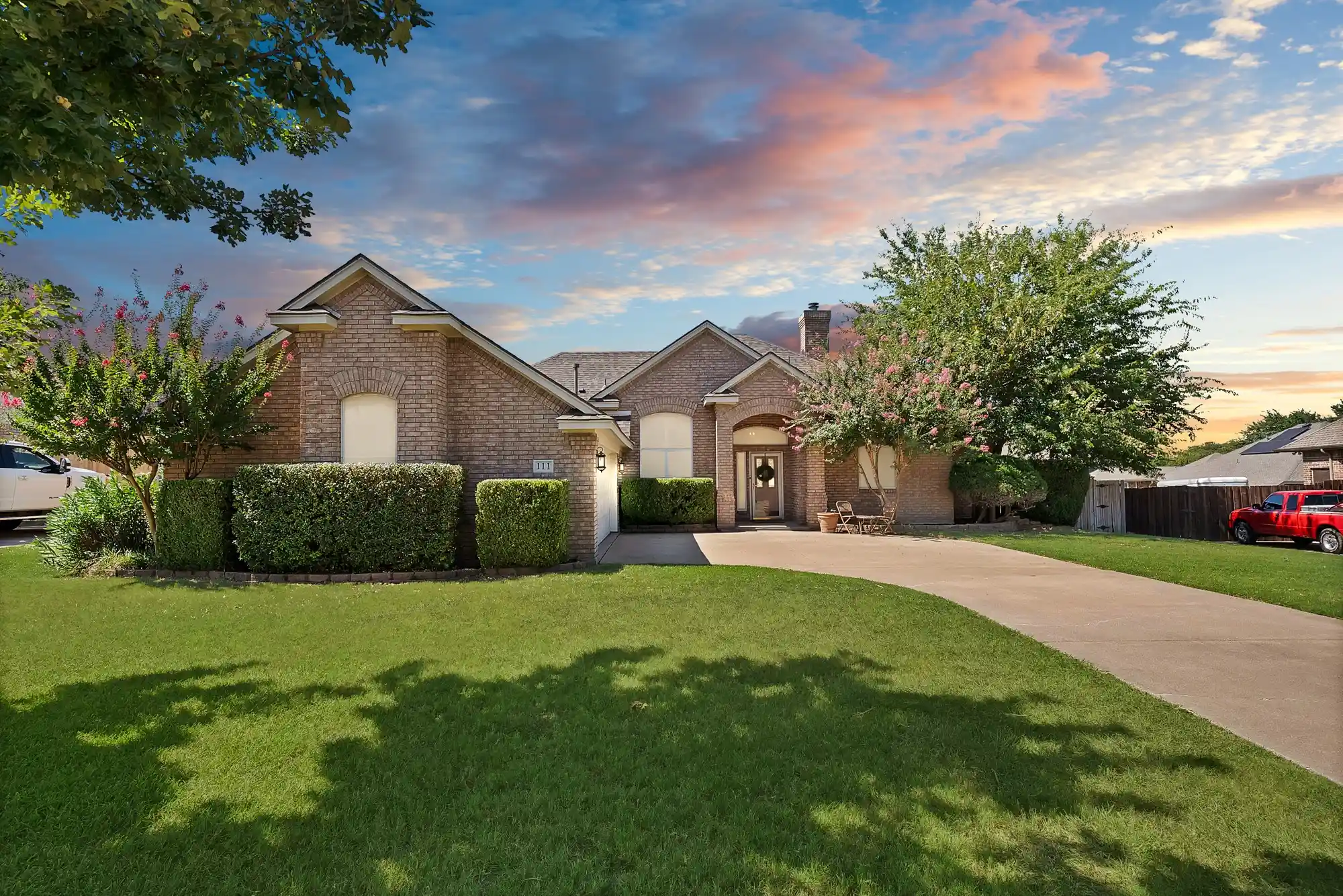 Photo 1 of Single family home for sale at 111 Honeysuckle Dr, Justin, TX 76247 | MLS# 21344012 | Listing updated on 2026-10-17