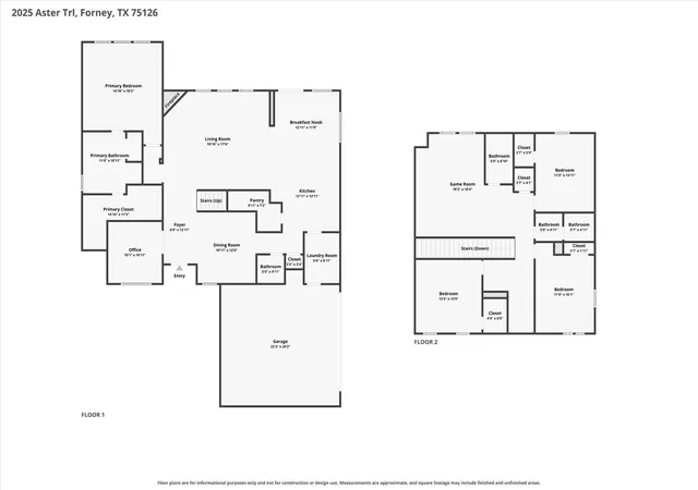 Photo 36 of Single family home for sale at 2025 Aster Trl, Forney, TX 75126 | MLS# 21345987 | Listing updated on 2026-08-28