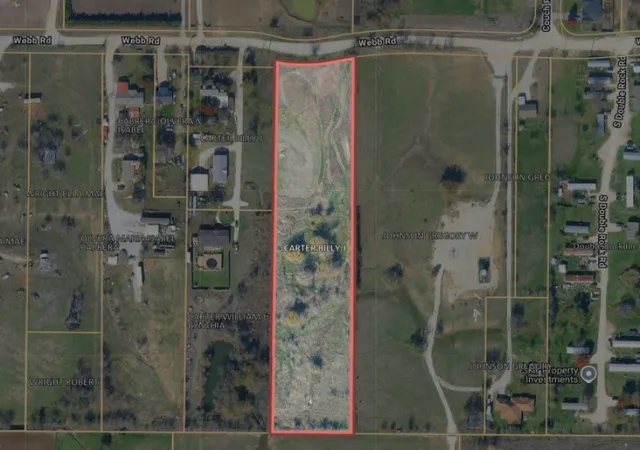 Photo 1 of Land for sale at 8632 Webb Rd, Ponder, TX 76259 | MLS# 21347983 | Listing updated on 2026-08-27