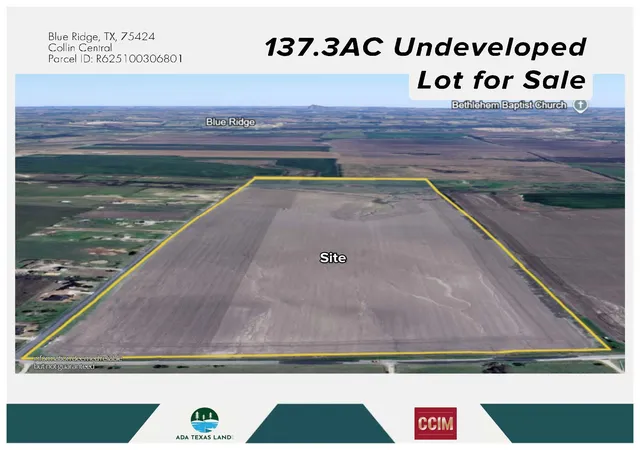 Photo 1 of Land for sale at Tbd 1373Ac County Road 832, Blue Ridge, TX 75424 | MLS# 21348215 | Listing updated on 2026-08-20