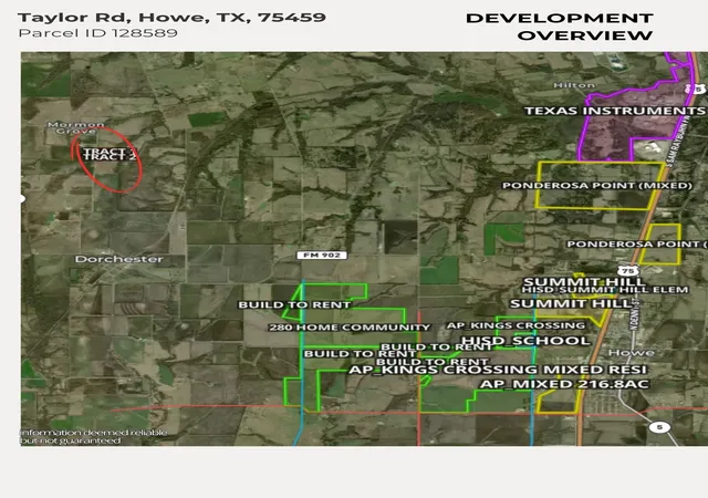 Photo 3 of Land for sale at 0 Taylor Rd, Howe, TX 75459 | MLS# 21348230 | Listing updated on 2026-08-20
