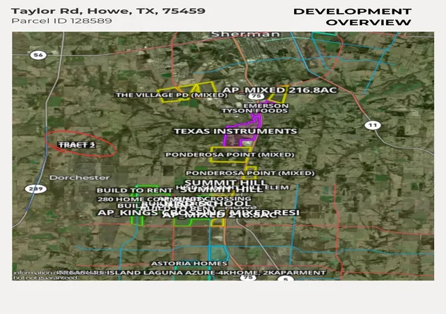 Photo 4 of Land for sale at 0 Taylor Rd, Howe, TX 75459 | MLS# 21348230 | Listing updated on 2026-08-20