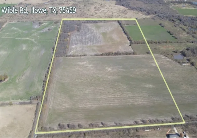 Photo 1 of Land for sale at Tbd Wible Rd, Sherman, TX 75092 | MLS# 21348232 | Listing updated on 2026-08-20