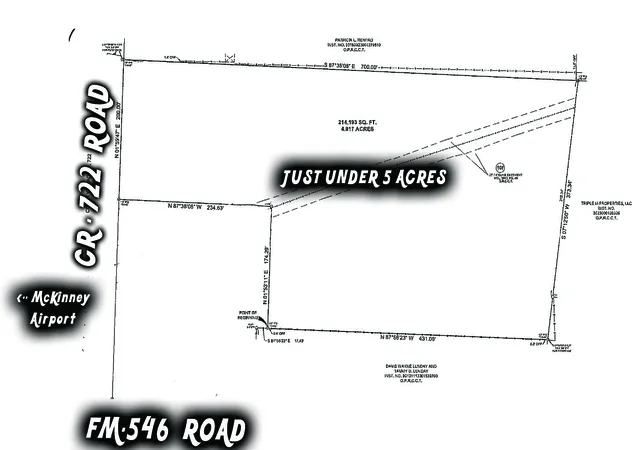 Photo 2 of Land for sale at Tbd County Road 722, Mc Kinney, TX 75069 | MLS# 21349446 | Listing updated on 2026-08-09