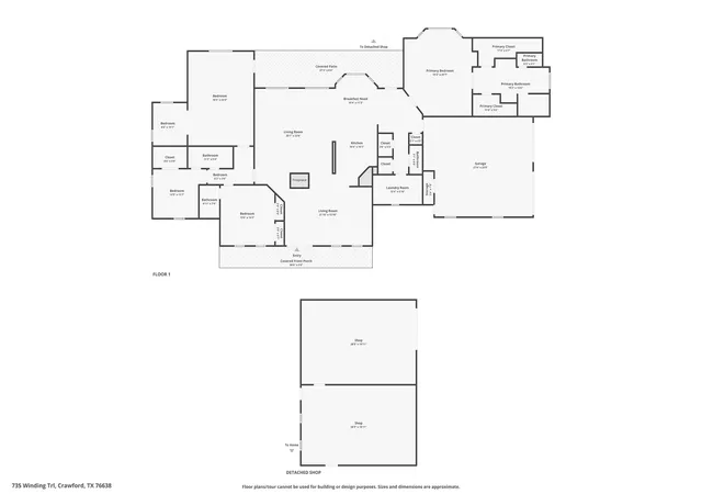 39th image of 735 Winding Trl, Crawford, TX 76638 | MLS# 21349493
