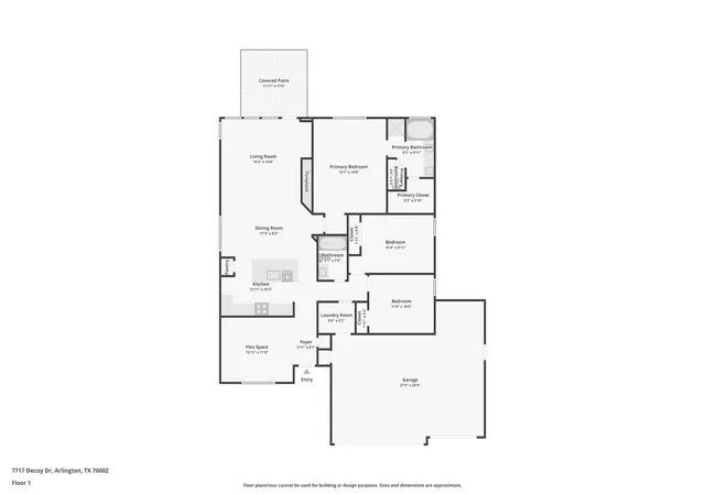 20th image of 7717 Decoy Dr, Arlington, TX 76002 | MLS# 21350102