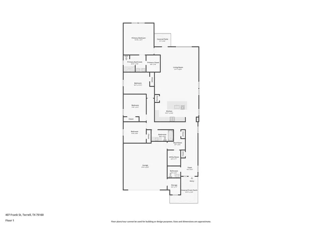 Photo 28 of Single family home for sale at 407 Frank St, Terrell, TX 75160 | MLS# 21348855 | Listing updated on 2026-10-08