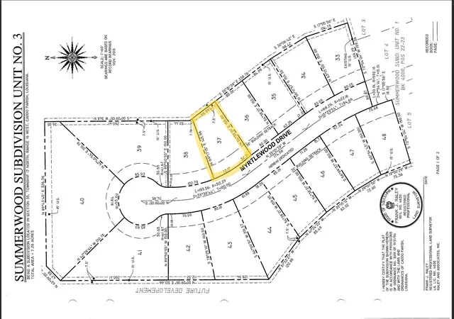 Land for sale at Lot 37 Myrtlewood Dr, Greenwood, LA 71033 | MLS# 21352732
