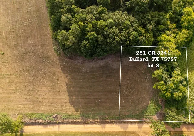 Photo 1 of Land for sale at 281 County Road 3421 (lot 8), Bullard, TX 75757 | MLS# 21351422 | Listing updated on 2026-08-07