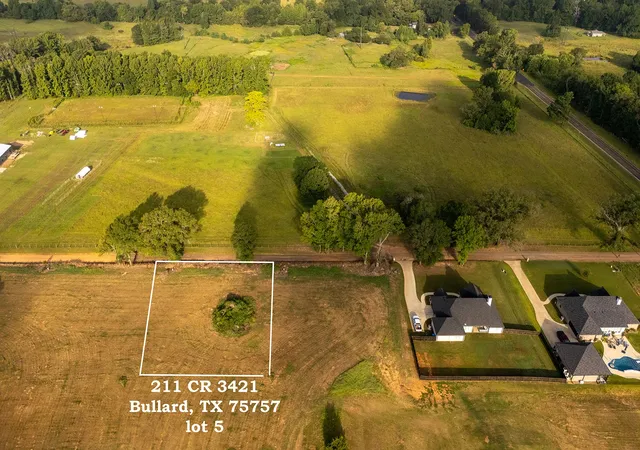 Photo 1 of Land for sale at 211 County Road 3421 (lot 5), Bullard, TX 75757 | MLS# 21351353 | Listing updated on 2026-08-07