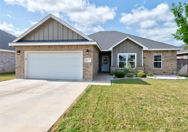 Photo 1 of Sale Pending at 343 Sweet Pea Path, Abilene, TX 79602 | MLS# 21349293 | Listing updated on 2026-08-30