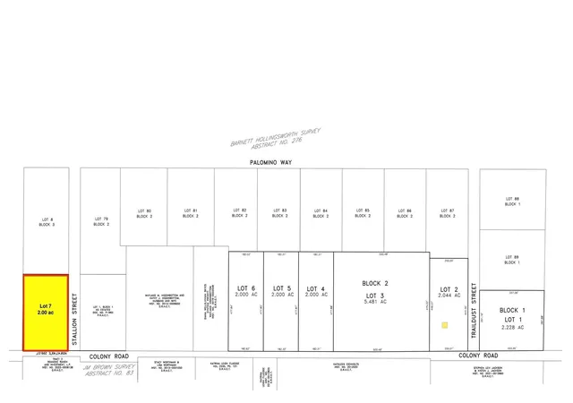 Photo 3 of Land for sale at Lot 7 Colony Rd, Tolar, TX 76476 | MLS# 21353523 | Listing updated on 2026-08-08