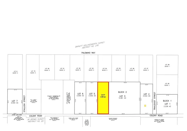 Photo 3 of Land for sale at Lot 4 Colony Rd, Tolar, TX 76476 | MLS# 21353573 | Listing updated on 2026-08-07
