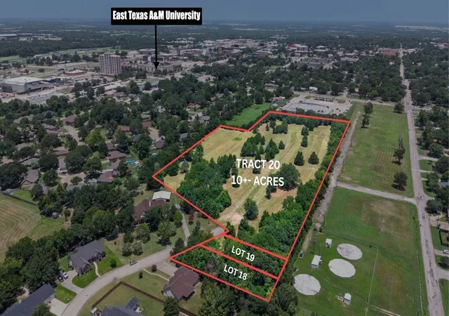 Photo 1 of Land for sale at Tract 20 Monroe St, Commerce, TX 75428 | MLS# 21354049 | Listing updated on 2026-08-19