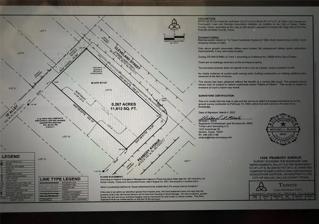 Photo 1 of Land for sale at 1325 Peabody Ave, Dallas, TX 75215 | MLS# 21349611 | Listing updated on 2026-09-03