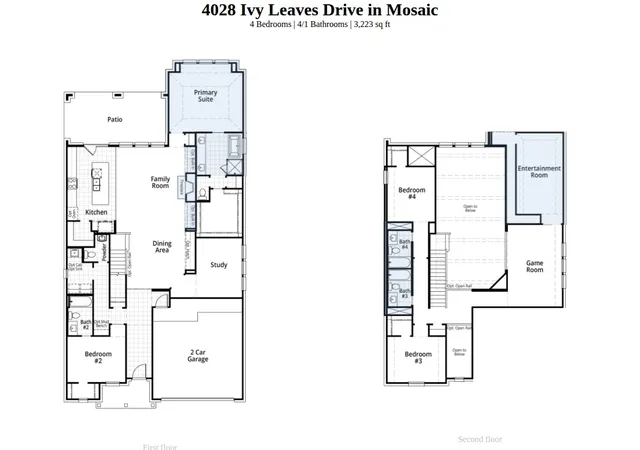 Photo 2 of Single family home for sale at 4028 Ivy Leaves Dr, Prosper, TX 75078 | MLS# 21355275 | Listing updated on 2026-08-10