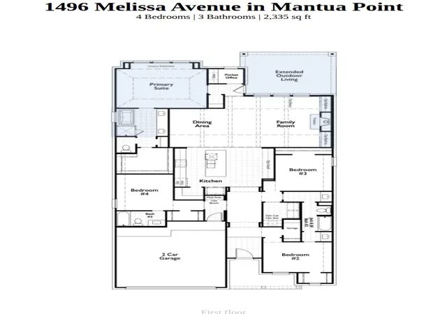 Photo 2 of Single family home for sale at 1496 Melissa Ave, Van Alstyne, TX 75495 | MLS# 21356011 | Listing updated on 2026-09-18