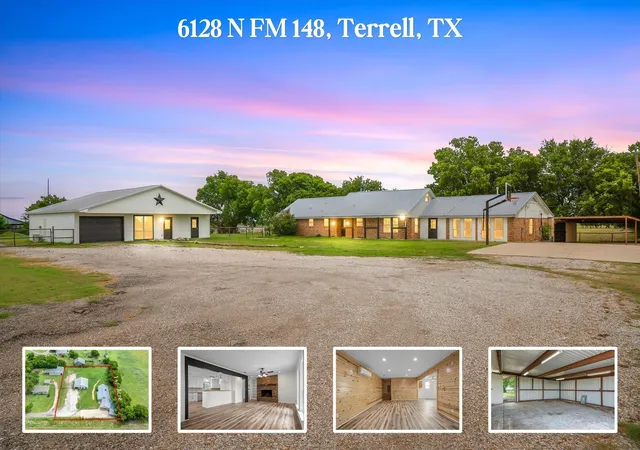 Photo 1 of Single family home for sale at 6128 N Fm 148, Terrell, TX 75160 | MLS# 21336241 | Listing updated on 2026-08-17