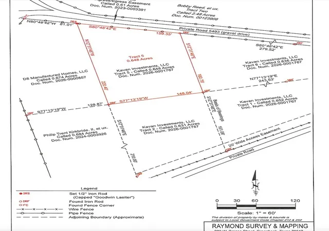 Photo 2 of Land for sale at 139 Private Road 5493, Mexia, TX 76667 | MLS# 21355286 | Listing updated on 2026-08-15