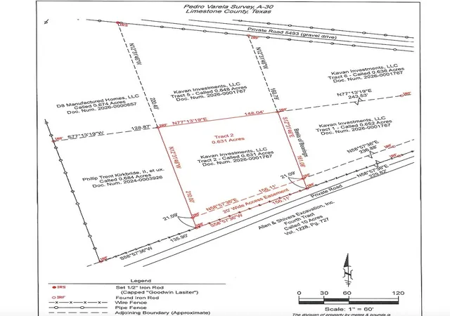 Photo 8 of Land for sale at 124 Private Road 5493a, Mexia, TX 76667 | MLS# 21359931 | Listing updated on 2026-08-14