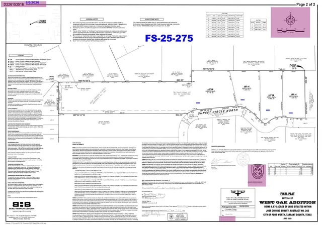 Photo 14 of Land for sale at 5001 Sunset Cir N, Fort Worth, TX 76244 | MLS# 21357771 | Listing updated on 2026-08-25