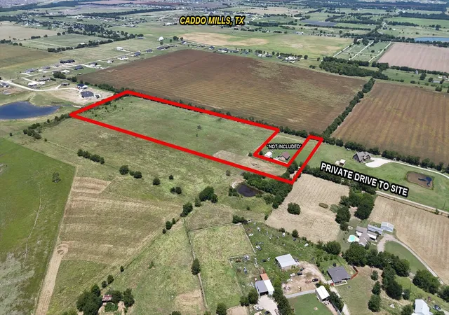 Photo 1 of Land for sale at 4500 Wooldrige Ln, Caddo Mills, TX 75135 | MLS# 21360207 | Listing updated on 2026-09-02