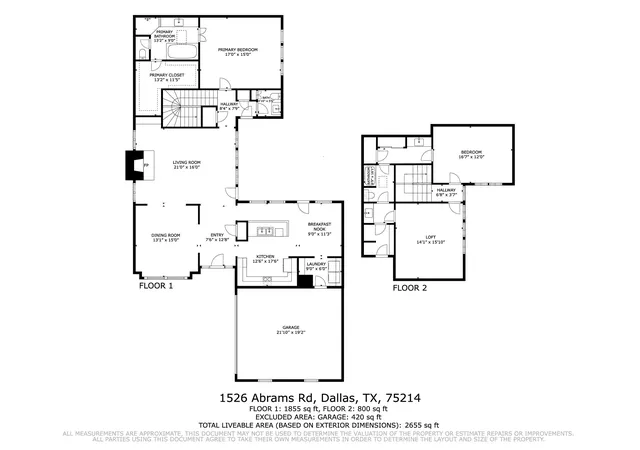 Photo 38 of Single family home for sale at 1526 Abrams Rd, Dallas, TX 75214 | MLS# 21359147 | Listing updated on 2026-10-07