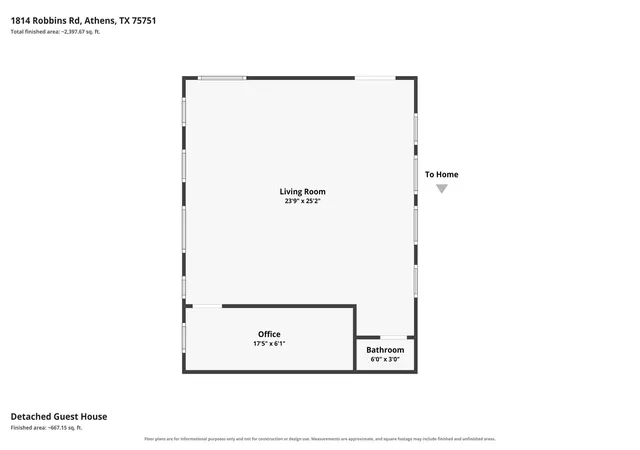 Photo 40 of Single family home for sale at 1814 Robbins Rd, Athens, TX 75751 | MLS# 21359942 | Listing updated on 2026-08-19