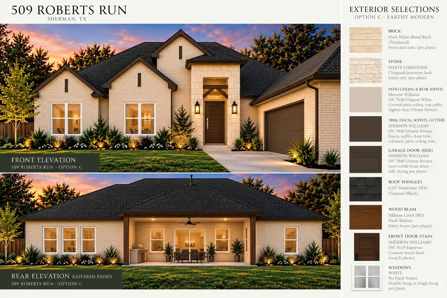 Single family home for sale at 509 Roberts Run, Sherman, TX 75092 | MLS# 21362460