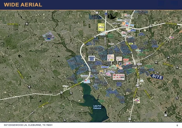 Photo 3 of Land for sale at 537 Edgewood Ln, Cleburne, TX 76031 | MLS# 21364256 | Listing updated on 2026-08-20