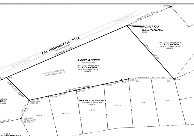 Photo 3 of Land for sale at 260 County Road 1780, Clifton, TX 76634 | MLS# 21364705 | Listing updated on 2026-08-20