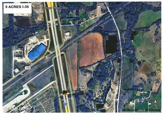 Photo 1 of Land for sale at Tbd I 35, Sanger, TX 76266 | MLS# 21366653 | Listing updated on 2026-08-22