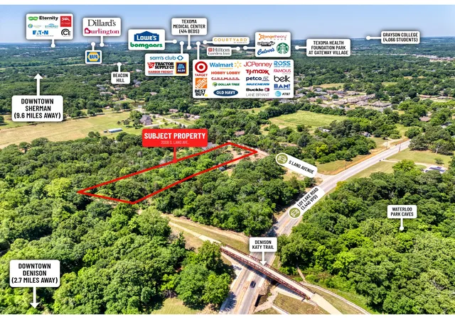Photo 3 of Land for sale at 2008 S Lang Ave, Denison, TX 75020 | MLS# 21366913 | Listing updated on 2026-08-22