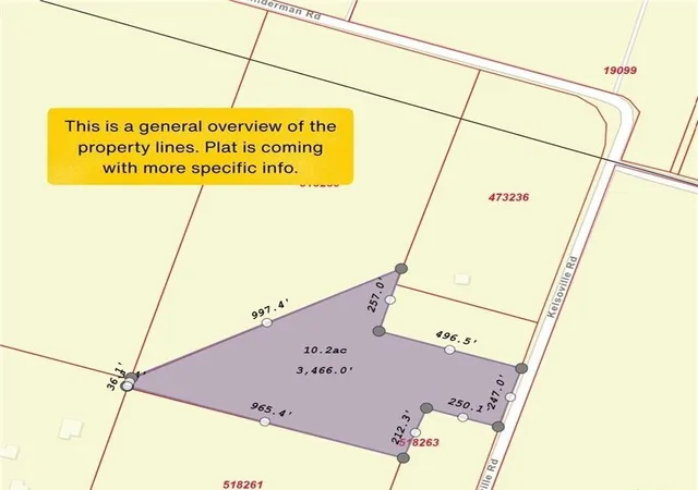 Photo 3 of Land for sale at Tbd Kelsoville Rd, Bartlett, TX 76511 | MLS# 21367383 | Listing updated on 2026-10-01