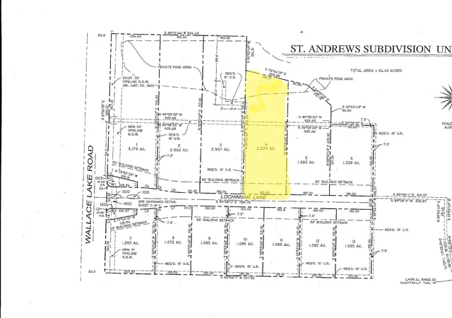 Photo 3 of Land for sale at 4 Lochinvar Ln, Shreveport, LA 71106 | MLS# 21367992 | Listing updated on 2026-08-25