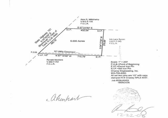 Photo 3 of Land for sale at Tbd Hwy 121, Trenton, TX 75490 | MLS# 21368223 | Listing updated on 2026-08-25