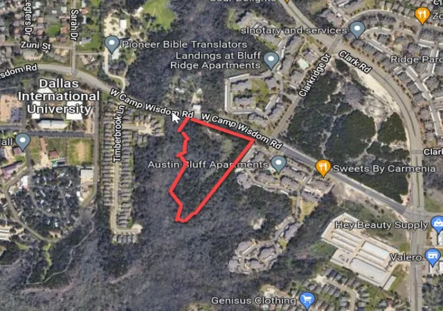 Photo 1 of Land for sale at 7100 W Camp Wisdom Rd, Dallas, TX 75236 | MLS# 21369079 | Listing updated on 2026-08-26