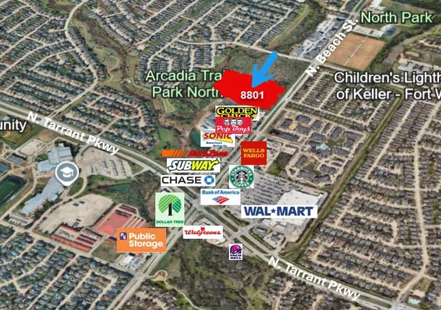 Land for sale at 8801 N Beach St, Fort Worth, TX 76244 | MLS# 21369130