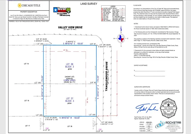 Land for sale at 1004 Tanglewood Dr, Cedar Hill, TX 75104 | MLS# 21369494