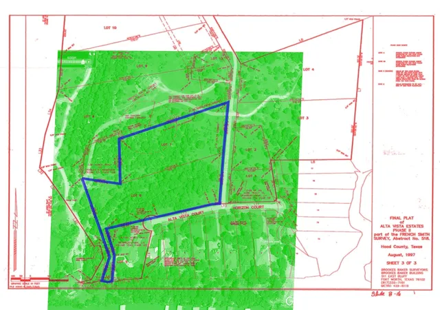 Photo 3 of Land for sale at 2600 & 2606 Alta Vista Ct, Granbury, TX 76049 | MLS# 21369885 | Listing updated on 2026-08-28