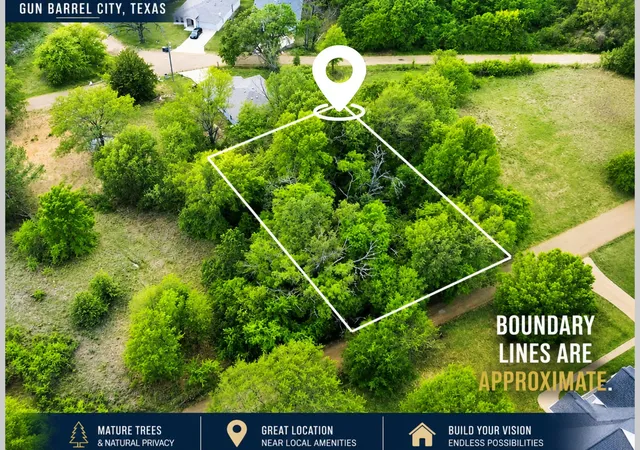 Photo 3 of Land for sale at 0154 Acres Schooner Rd, Gun Barrel City, TX 75156 | MLS# 21371006 | Listing updated on 2026-08-28