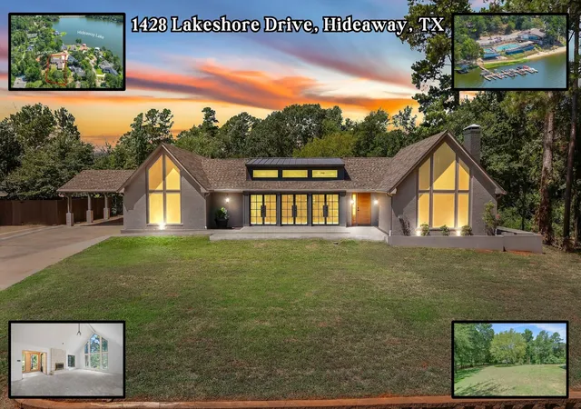Photo 1 of Single family home for sale at 1428 Lakeshore, Hideaway, TX 75771 | MLS# 21372814 | Listing updated on 2026-08-30