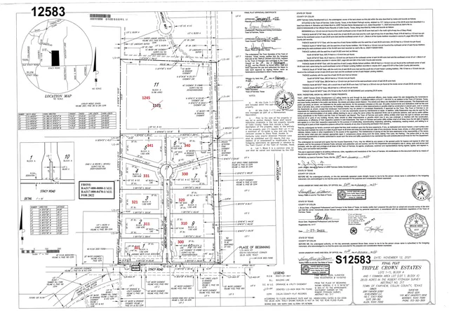 Photo 2 of Land for sale at 301 American Pharoah Ln, Fairview, TX 75069 | MLS# 21372819 | Listing updated on 2026-08-31