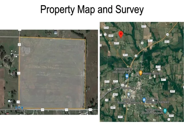 Photo 3 of Land for sale at Co Rd 4516 And Co Rd 4608 County Road 4608, Commerce, TX 75428 | MLS# 21373100 | Listing updated on 2026-09-27