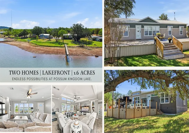 Photo 1 of Manufactured home for sale at 297 & 299 Rock Crk Rd, Graford, TX 76449 | MLS# 21373407 | Listing updated on 2026-09-17