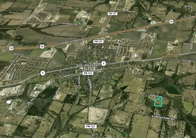 Photo 2 of Land for sale at Tbd Kepler Rd, Van Alstyne, TX 75495 | MLS# 21373507 | Listing updated on 2026-09-16