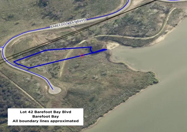 Photo 3 of Land for sale at Lot 42 Barefoot Bay Blvd, Corsicana, TX 75109 | MLS# 21372393 | Listing updated on 2026-09-01