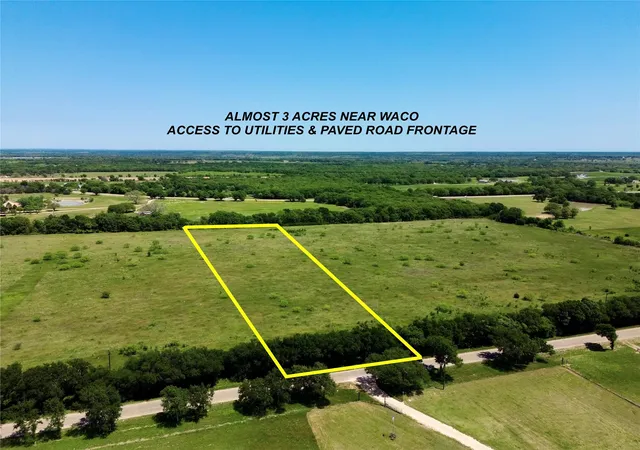 Photo 1 of Land for sale at 0 Clater Powell Rd #Lot 3, Waco, TX 76705 | MLS# 21376571 | Listing updated on 2026-10-02